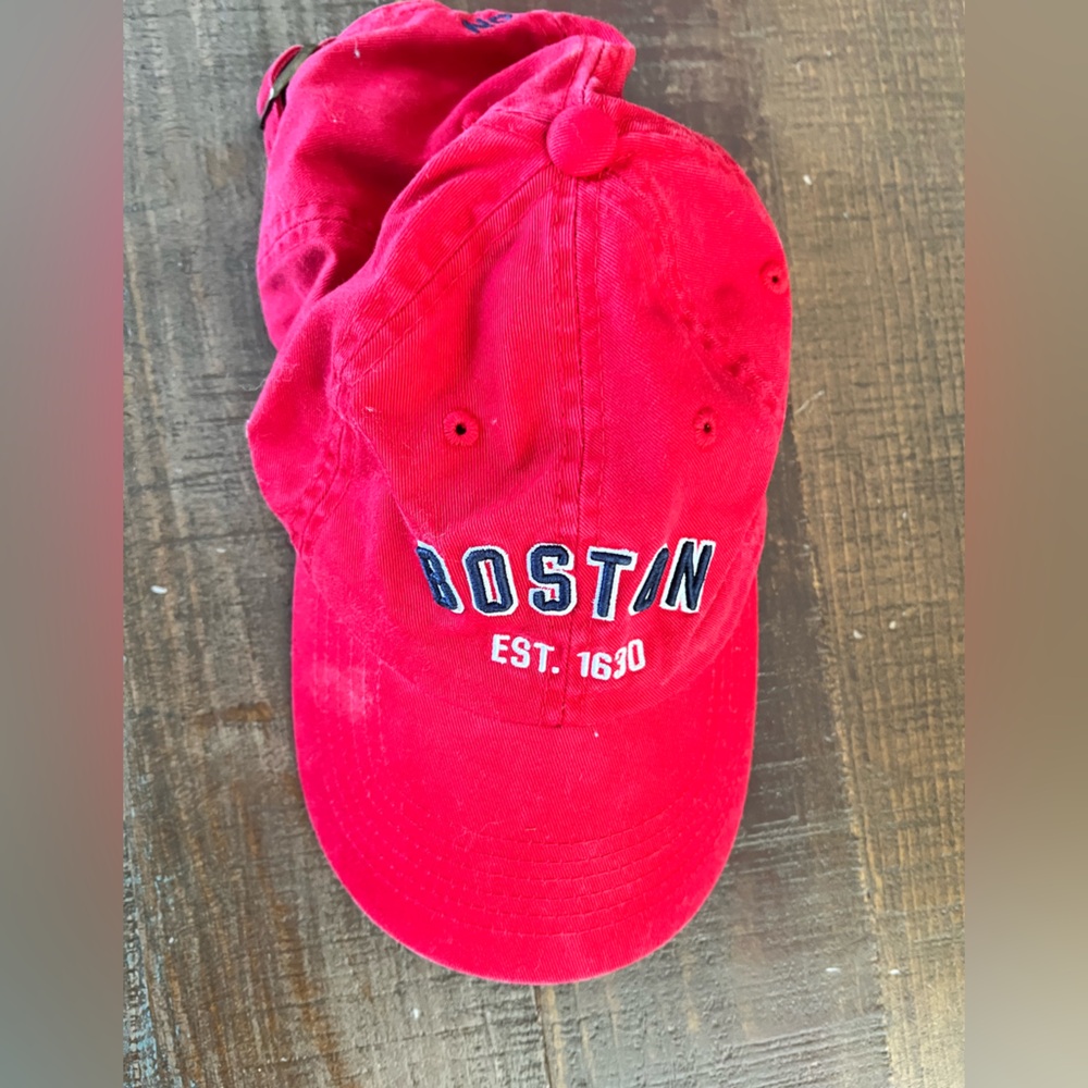 Boston baseball cap kids adjustable never worn